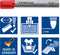 STAEDTLER Lumocolor flipchart marker - Box 6 st