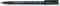 STAEDTLER Lumocolor permanent marker - Zwart - 1 stuk