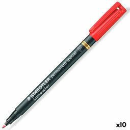 Staedtler lumocolor permanent special f rood - 10 stuks