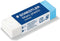 Staedtler Mars Gum Mars plastic Combi blauw (speciaal geschikt voor balpennen)/wit