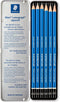 STAEDTLER Mars Lumograph potlood - set 6 st