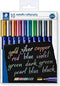 STAEDTLER metallic brush pen set 10 kleuren