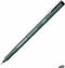 STAEDTLER pigment liner - fineliner - zwart - 0.4 mm - 10 stuks