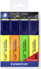 STAEDTLER Textsurfer classic tekstmarker - set 3 + 1 gratis