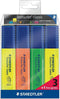 STAEDTLER Textsurfer classic tekstmarker - set 3 + 1 gratis