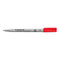 Staedtler - Viltstift ohp lumo m 315 non perm rood | 10 stuks