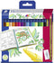 Staedtler Viltstift triplus® color 323 323 C15P 1 mm 15 stuk(s)