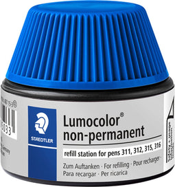 Staedtler - Viltstiftvulling lumocolor non-perm. bl