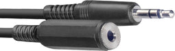 Stagg Audio kabel Mini jack/mini jack (F/m) SAC3MPSBMJS