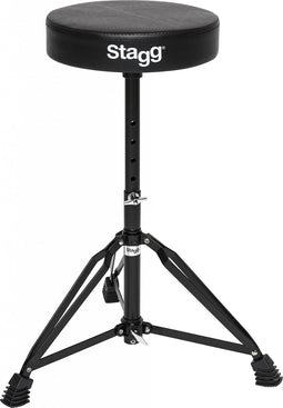 Stagg DT32BK stevige dubbelbenige drumstoel