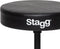 Stagg DT32BK stevige dubbelbenige drumstoel