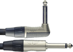 Stagg Gitaar/instrument kabel DLX L-Jack/Jack NGC3PLR