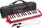 Stagg melodica 32 toetsen Rood