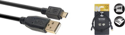 Stagg Professionele USB/A-Micro 2.0 kabel 1.5 m