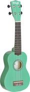 Stagg US-GRASS - Traditopnele Sopraan Ukelele - Grasgroen - Lindehout