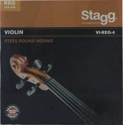 Stagg VI-REG-4 - Snarenset voor 4/4 & 3/4 viool