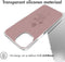 iMoshion Hoesje Geschikt voor iPhone 14 Hoesje Siliconen - iMoshion Design hoesje - Roze / Floral Pink
