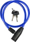 Stahlex Multifunctioneel kabelslot - Ø 8 mm x 650 mm - Diverse kleuren - Inclusief 2 sleutels