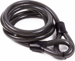 Stahlex Staalkabel met lussen - 3 meter x 20 millimeter - geplastificeerd - kabelslot - extra dik - heavy duty