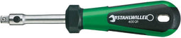 Stahlwille 400QR STECKGRIFF 1/4 ZOLL MIT QUICK RELEASE 11051010 Handvat Aandrijving 1/4 (6.3 mm) 1 stuk(s)