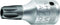 Stahlwille 44 KTXB T 25 SCHRAUBENDREHEREINSATZ 1/4 ZOLL - MIT BOHRUNG 01351025 1/4 (6.3 mm) Schroevendraaierdop T 25 1