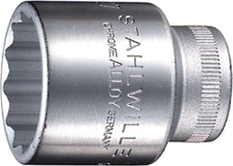 Stahlwille 50 22 03010022 Dubbel zeskant Dopsleutelinzetstuk 22 mm 1/2 (12.5 mm)