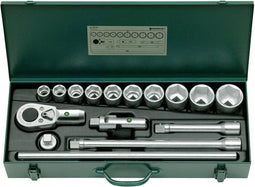 Stahlwille 55/10/6 96050104 Dopsleutelset Metrisch 3/4 (20 mm) 16-delig