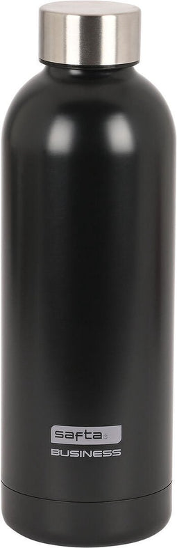 Stainless Steel Flask Safta Black 500 ml Black