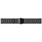 Stalen bandje Samsung Galaxy Watch 40/42mm / Active 2 42/44mm / Watch 3 41mm - Zwart