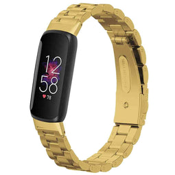 Stalen bandje voor de Fitbit Luxe - Goud