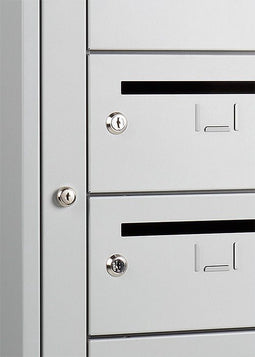 Stalen Postkast Wit Frame Witte Deuren