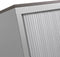 Stalen roldeurkast 118x120x43cm Wit Frame, topblad Kersen