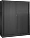 Stalen roldeurkast 135x120x43cm bladkleur Halifax Eiken framekleur Antraciet (Ral 7016)
