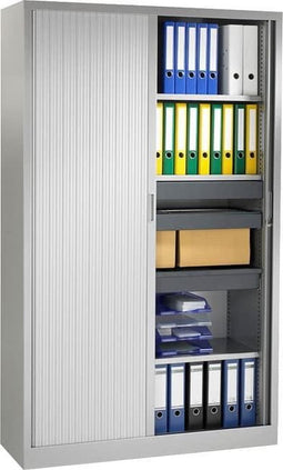 Stalen roldeurkast 198x120x43cm Licht grijs