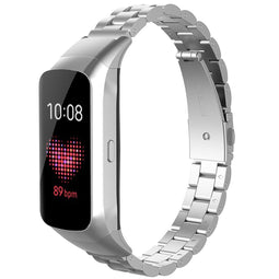 Stalen watch bandje voor de Samsung Galaxy Fit - Zilver