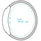 Stalen watch bandje voor de Samsung Galaxy Fit - Zilver