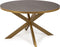 Stalux Eettafel - Tafel Daan - Duurzaam Design - Ruimtebesparend - Eenvoudige Montage - Bruin - 120 cm