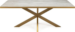 Stalux Eettafel - Tafel Gijs - Duurzaam - Modern Design - Onderhoudsvriendelijk - Beton - 200 cm