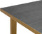 Stalux Eettafel - Tafel Joop - Duurzaam - Modern Design - Ruime Zithoek - Zwart - 200 cm