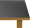 Stalux Eettafel - Tafel Joop - Duurzaam - Modern Design - Ruime Zithoek - Zwart - 200 cm