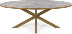 Stalux Eettafel - Tafel Mees - Duurzaam - Modern Design - Onderhoudsvriendelijk - Beton - 180 cm