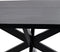 Stalux Eettafel - Tafel Noud - Duurzaam - Modern Design - Ruime Zithoek - Zwart Eikenhout - 240 cm