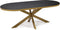 Stalux Eettafel - Tafel Noud - Duurzaam ontwerp - Hoogwaardige kwaliteit - Modern design - Zwart Eikenhout - 210 cm