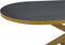 Stalux Eettafel - Tafel Noud - Duurzaam ontwerp - Hoogwaardige kwaliteit - Modern design - Zwart Eikenhout - 210 cm