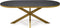 Stalux Eettafel - Tafel Noud - Duurzaam ontwerp - Hoogwaardige kwaliteit - Modern design - Zwart Eikenhout - 210 cm