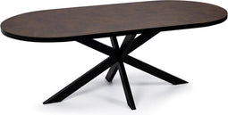 Stalux Eettafel - Tafel Noud - Duurzaam - Stijlvol Design - Ruim - Bruin - 240 cm