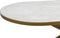 Stalux Eettafel - Tafel Noud - Luxe Design - Duurzaam Materiaal - Stijlvol Uiterlijk - Wit Marmer - 180 cm