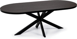 Stalux Eettafel - Tafel Noud - Robuust Design - Duurzaam Materiaal - Ruime Zithoek - Bruin - 240 cm