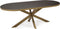 Stalux Eettafel - Tafel Noud - Robuust Design - Duurzaam Materiaal - Gemakkelijk te Monteren - Bruin - 180 cm