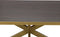 Stalux Eettafel - Tafel Noud - Robuust Design - Duurzaam Materiaal - Stijlvol - Bruin - 210 cm
